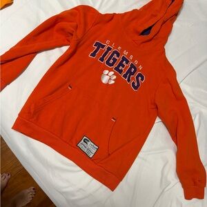 Clemson Colosseum Youth Orange and Purple Hoodie